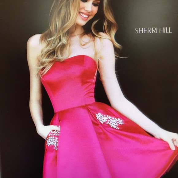 sherri hill dress with pockets